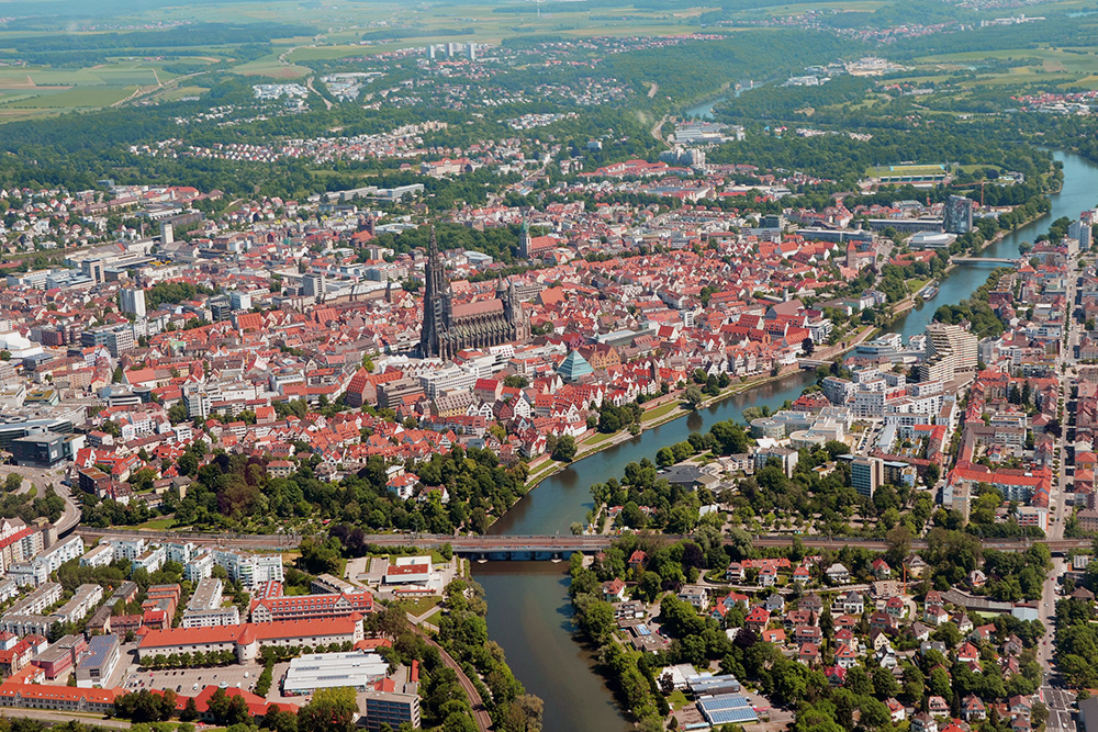 Die Donau in Ulm